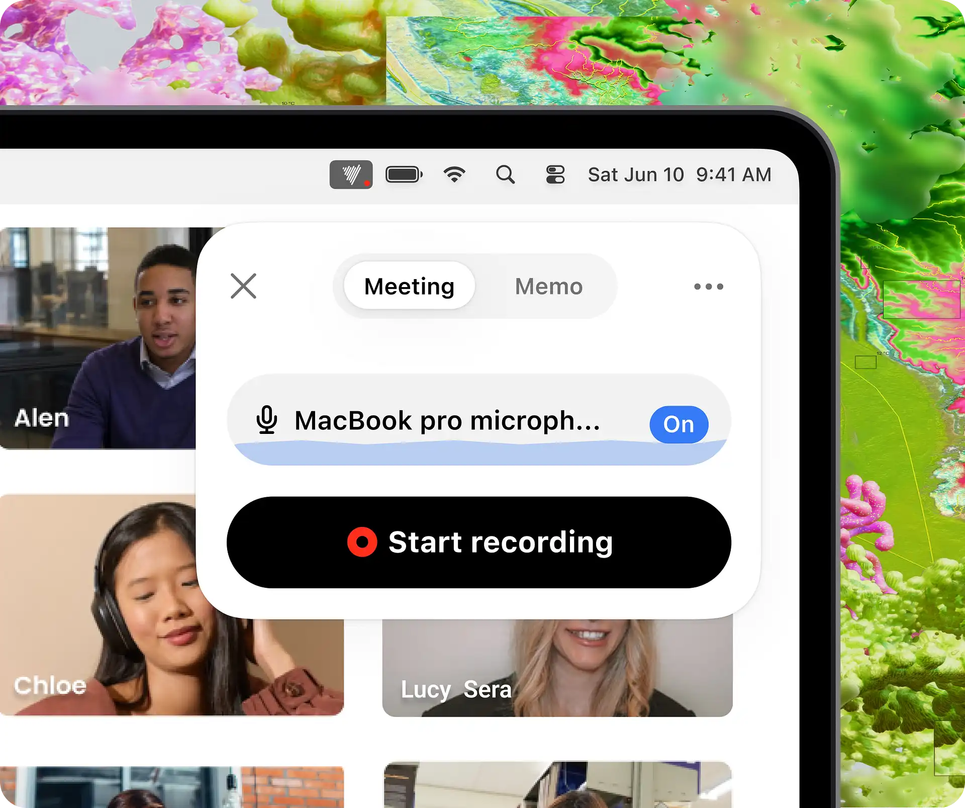 Your meetings, fully captured.